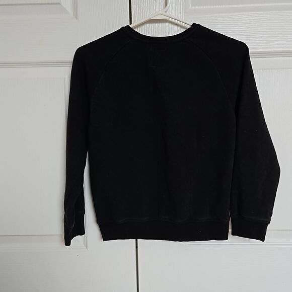 Levi's Girl Signature Logo Long Sleeves Sweater Large 10/12 Years Old Black/Red - Picture 3 of 16